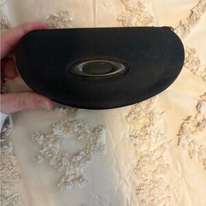 Oakley Black Textured Eyewear and Case